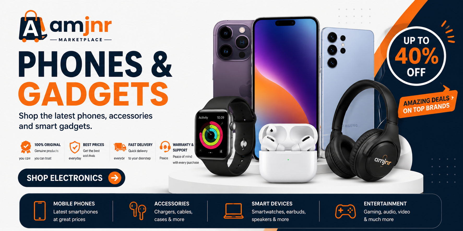 Phones and gadgets